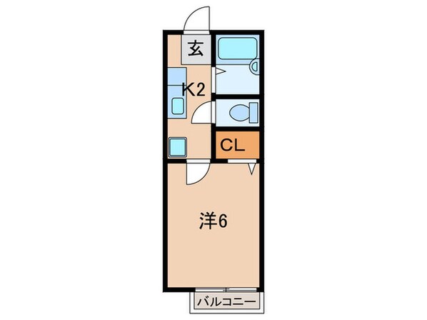 サンハイツＵＮＯの物件間取画像